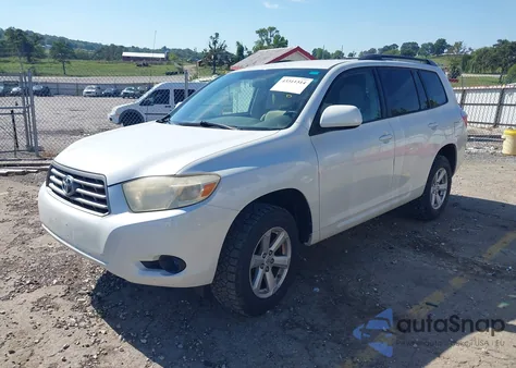 2009 Toyota Highlander z USA, uszkodzony, nr VIN JTEDA41A492002053